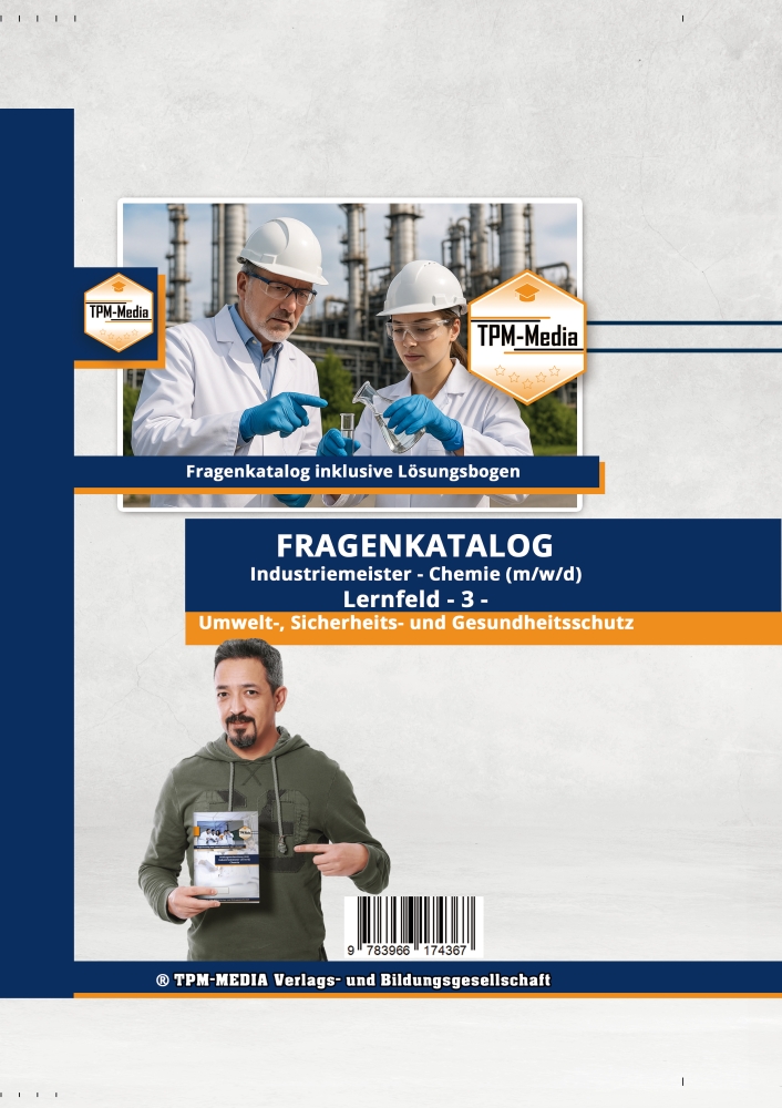 Bild 1 von Industriemeister Chemie Lernfeld 3 - Umwelt-,Sicherheits- u. Gesundheitsschutz  (Buch/Print-Version)