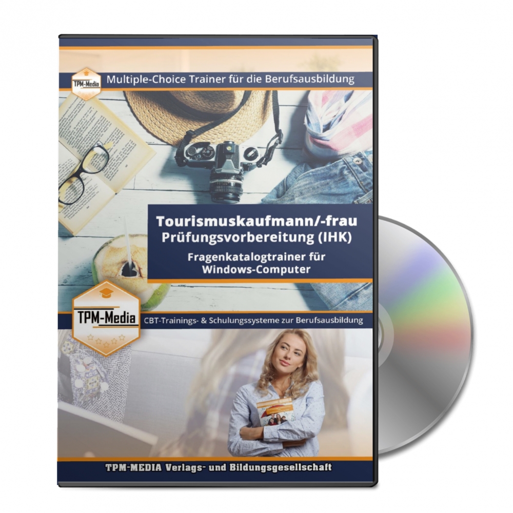 Bild 1 von Tourismuskaufmann (m/w/d) IHK mit über 3000 Lern-/Prüfungsfragen (Download-Version)  / (Betriebssystem) MAC-OS
