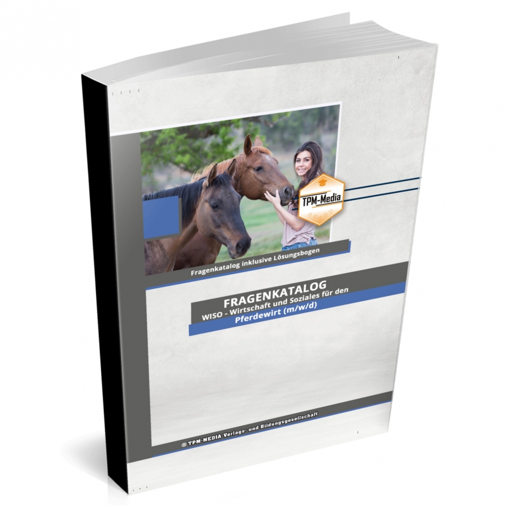 Bild 1 von Pferdewirt (m/w/d) - Fragenkatalog für das Ausbildungsfach - WISO - (Buch/Printversion)