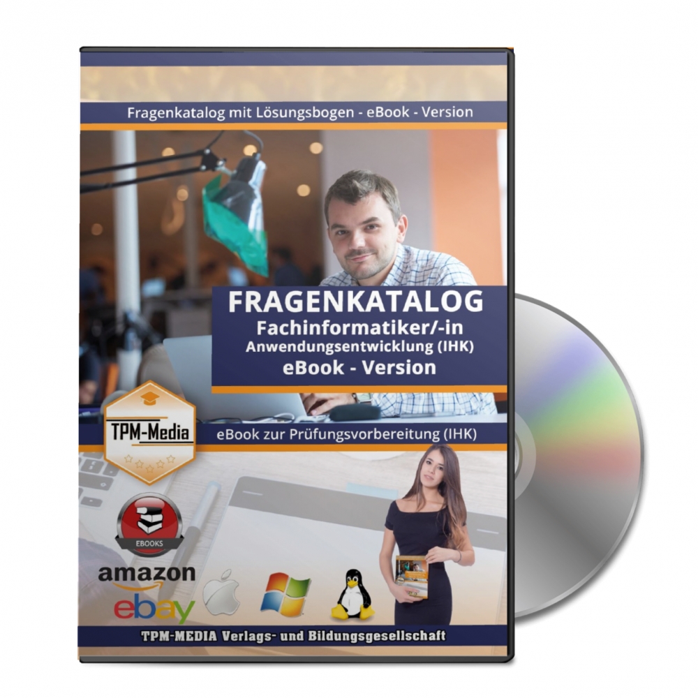 Bild 1 von Fragenkatalog Fachinformatiker IHK mit über 2420 Lernfragen (eBook) Anwendungsentwicklung (Download)
