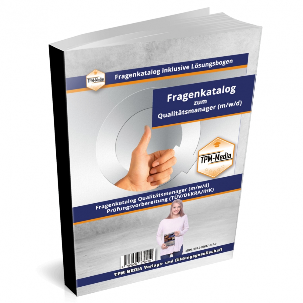 Bild 1 von Qualitätsmanager / Qualitätsbeauftragter - 2025/26 (m/w/d) Fragenkatalog DOWNLOAD (eBook)
