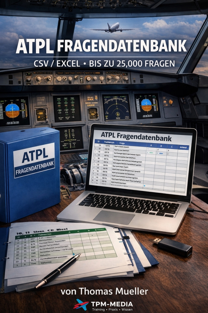 Bild 1 von ATPL Fragenkatalogdaten CSV/EXCEL (Sofort-Download)